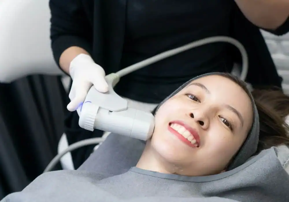 HIFU treatment Orpington in progress