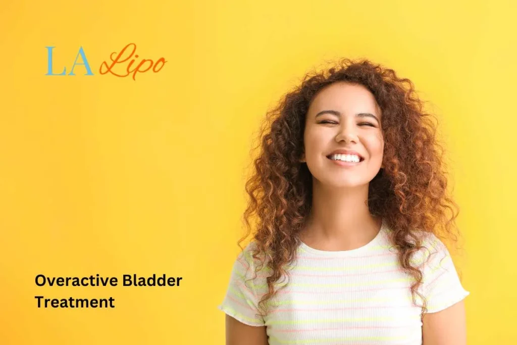 woman smiling about overactive bladder treatment Orpington solutions